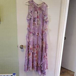 Sundance Lavender Floral Dress